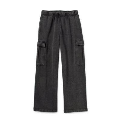 Thereabouts Little & Big Girls Wide Leg Cargo Pant