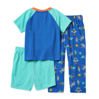 Jammers Kids Toddler Boys 3-pc. Pajama Set