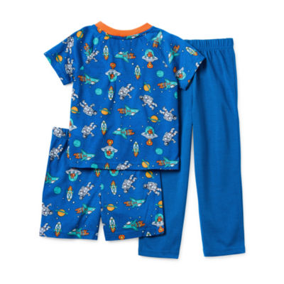 Jammers Kids Toddler Boys 3-pc. Pajama Set