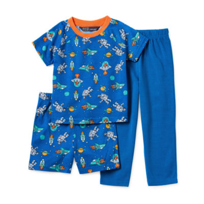 Jammers Kids Toddler Boys 3-pc. Pajama Set