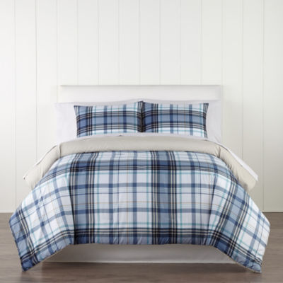 Home Expressions Mason Plaid Complete Bedding Set with Sheets