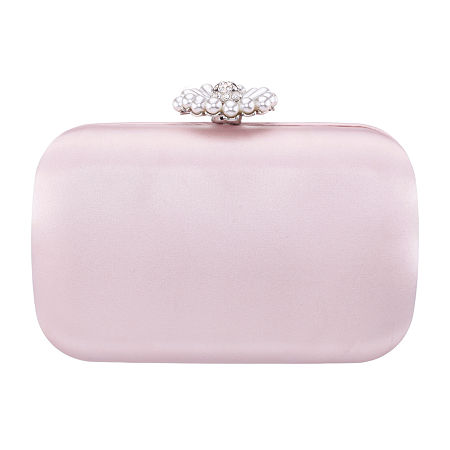 N By Nina Pearl Flower Minaudiere Evening Bag, One Size, Pink