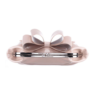 N By Nina Bow Kiss Lock Clutch