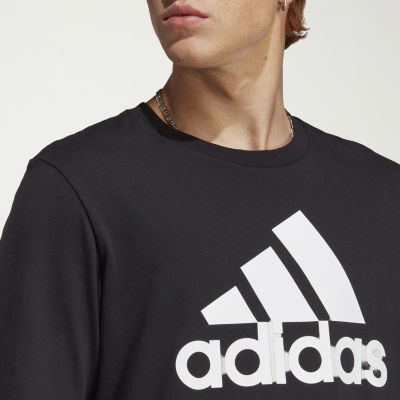 adidas Mens Crew Neck Long Sleeve Active T-Shirt