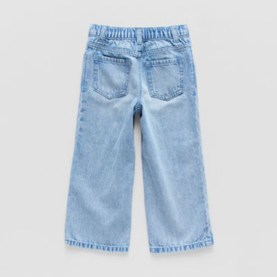 Okie Dokie Toddler & Little Boys Adjustable Waist Straight Leg Jean