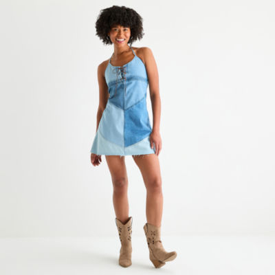 Forever 21 Womens Sleeveless Juniors A-Line Dress