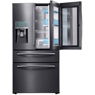 Samsung 22 cu. ft. Counter Depth 4-Door French Door Food Showcase Refrigerator