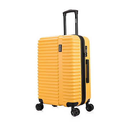 InUSA Ally Hardside 24 Luggage, One Size, Yellow