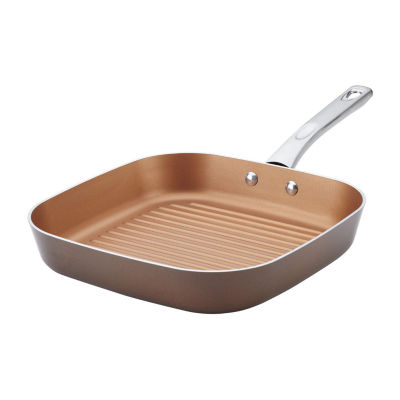 Ayesha Curry™ Home Collection 11.25" Deep Square Grill Pan