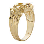 Nugget Mens 10K Gold Fashion Ring