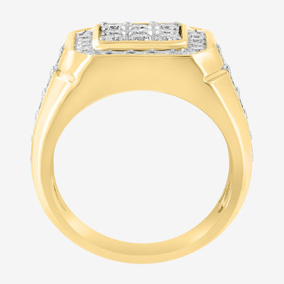Effy Mens 1/ CT. T.W. Mined Diamond 14K Gold Fashion Ring