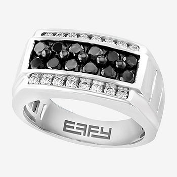 Effy Mens Diamond Accent Genuine Black Onyx 14K Gold Dog Tag Pendant  Necklace - JCPenney