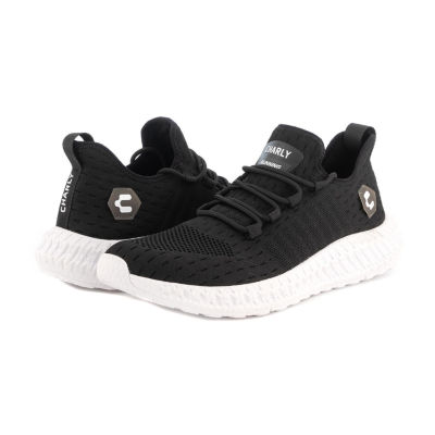 Charly Mikado Mens Running Shoes, Color Black White JCPenney
