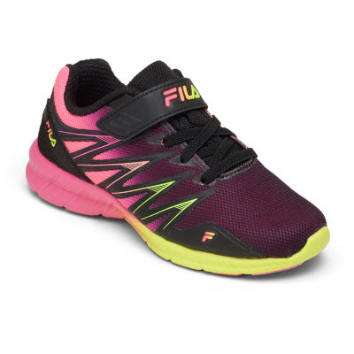 FILA Fantom 8 Strap Little Girls Running Shoes