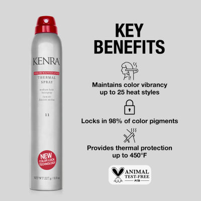 Kenra Professional Color Maintenance Thermal Spray Heat Protectant 8 oz.
