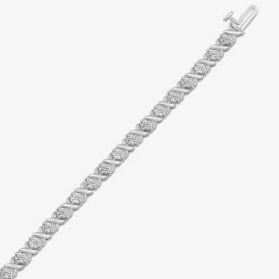 (I2/ I) 2 CT. T.W. Lab Grown White Diamond 10K Gold 7.5 Inch Tennis Bracelet