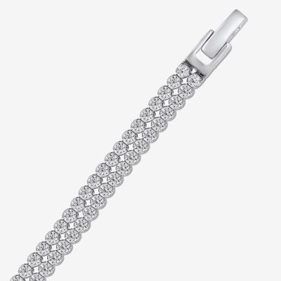 5 CT. T.W. Lab Grown White Diamond 10K Gold 7.5 Inch Tennis Bracelet