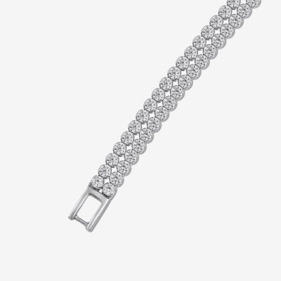 5 CT. T.W. Lab Grown White Diamond 10K Gold 7.5 Inch Tennis Bracelet