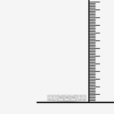 3 CT.T.W. Natural Diamond 14K White Gold Eternity Band