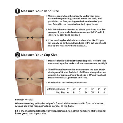 Dominique Bella Seamless Hidden Wire Strapless Bra- 3600