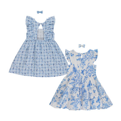 Btween Toddler Girls Sleeveless 4-pc. Dress Set