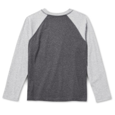 Thereabouts Little & Big Boys Crew Neck Long Sleeve T-Shirt