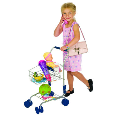 Toysmith Toy Shopping Cart Housekeeping Toy