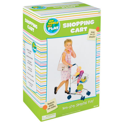 Toysmith Toy Shopping Cart Housekeeping Toy