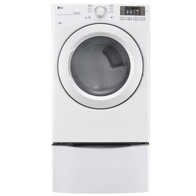 LG 7.4 cu. ft. Ultra Large Capacity Electric Dryer w/ NFC Tag On Technology
