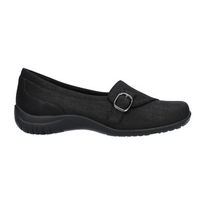 Easy Street Womens Cinnamon Square Toe Slip-On Shoe