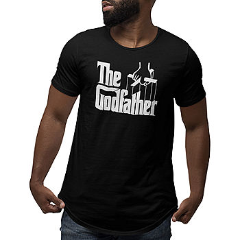 The Godfather Mens Crew Neck Short Sleeve Classic Fit Graphic T-Shirt, Black - JCPenney