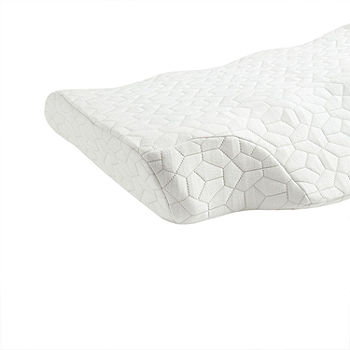 Sleep Philosophy Memory Foam Knee Pillow - White
