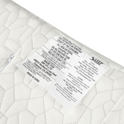 Sleep Philosophy Cooling Contour Foam Pillow