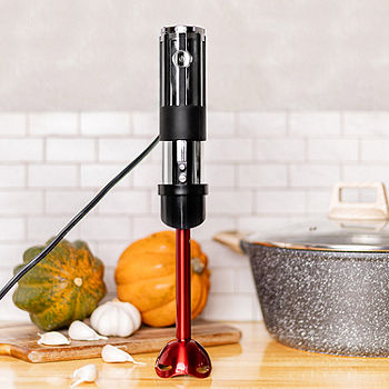  Hamilton Beach 4-in-1 Electric Immersion Hand Blender with  Handheld Blending Stick, Whisk, 225 Watts, Mixing Cup + Food/Veggie  Chopper, Variable Speed, Stainless Steel: Home & Kitchen