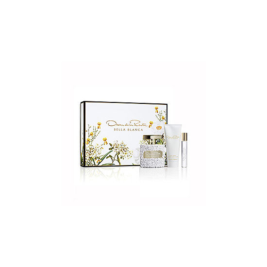 Oscar De La Renta Bella Blanca Eau De Parfum 3-Pc Gift Set ($165 Value)