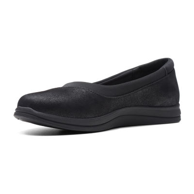 Clarks Cloudsteppers Breeze Ayla Womens Round Closed Toe Slip-On Shoe