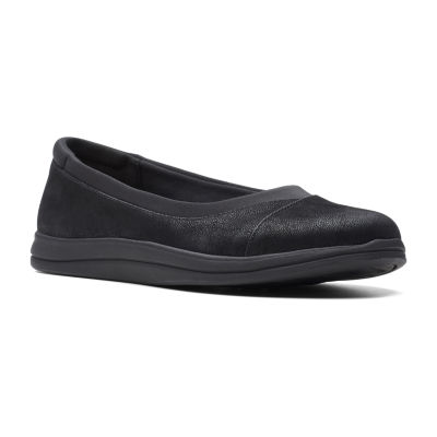 Clarks Cloudsteppers Breeze Ayla Womens Round Closed Toe Slip-On Shoe