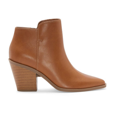 a.n.a Womens Dutch Stacked Heel Booties