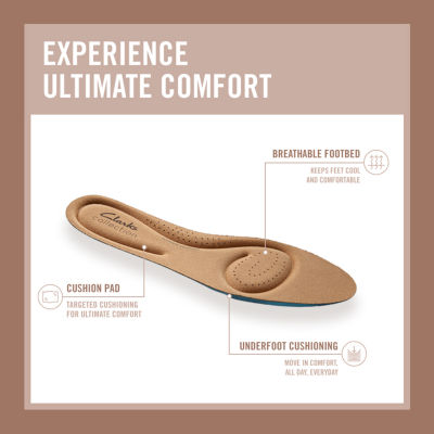 Clarks Womens Camzin Loop Flat Heel Booties