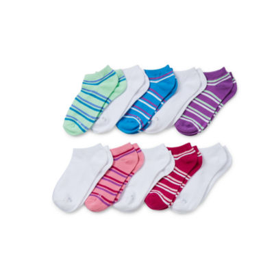 Thereabouts 10 Pair Low Cut Socks Girls