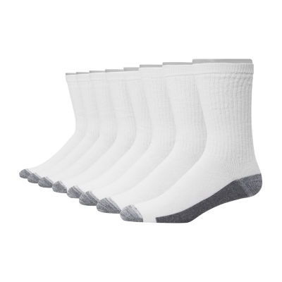 Hanes 8 Pair Crew Socks Mens JCPenney