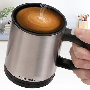 Stainless Steel Self-Stirring Mug– SearchFindOrder