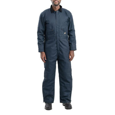 Berne Heritage Mens Big and Tall Insulated Long Sleeve Workwear Coveralls