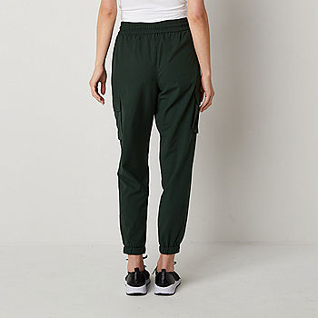 Xersion Womens Cargo Woven Mid Rise Jogger Pant - JCPenney