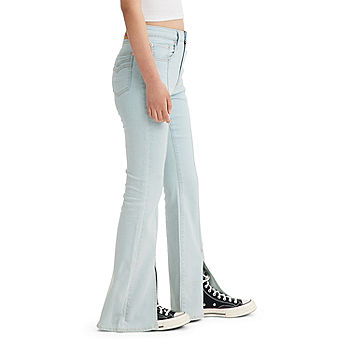 726 High Rise Flare Split Hem Women's Jeans - Light Wash, Levi's® US