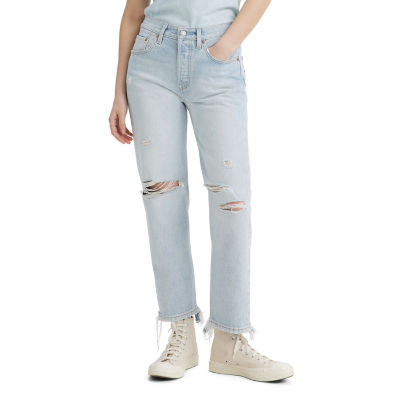 Levi's Women's Wedgie Straight-Leg High Rise Cropped Jeans - Macy's