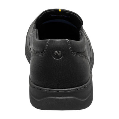 Nunn Bush Tour Work Plain Toe Mens Round Closed Toe Slip-On Shoe