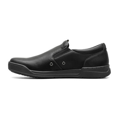 Nunn Bush Tour Work Plain Toe Mens Round Closed Toe Slip-On Shoe