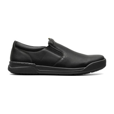 Nunn Bush Tour Work Plain Toe Mens Round Closed Toe Slip-On Shoe