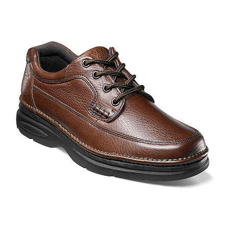 Nunn Bush Mens Cameron Moc Toe Oxford Shoes, 14 Medium, Brown